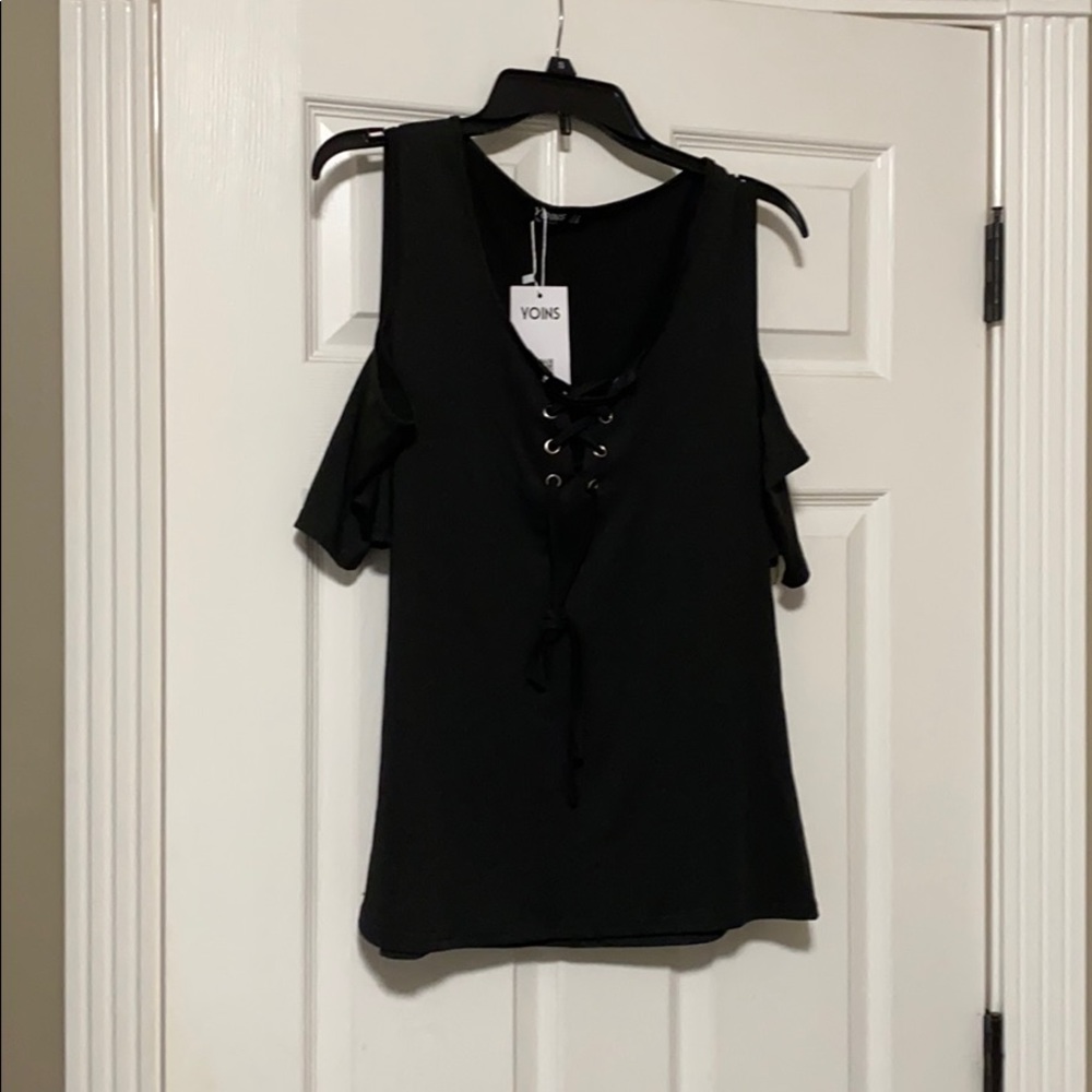 Sexy blouse size 14. Fits like large.